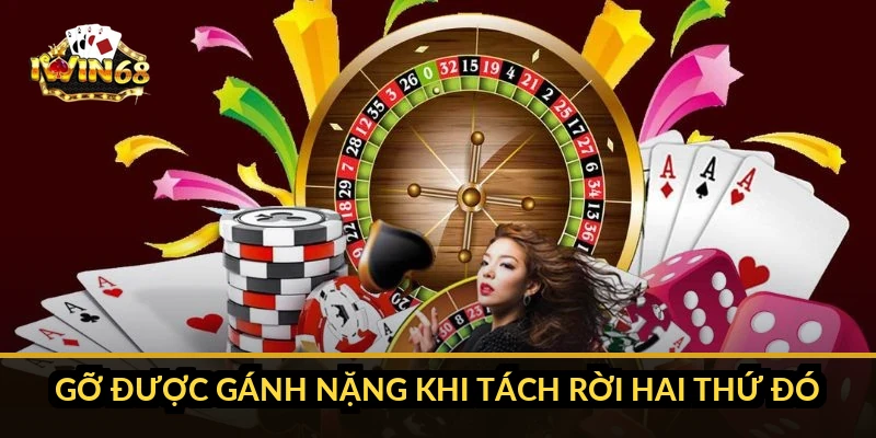 Gỡ được gánh nặng khi tách rời hai thứ đó